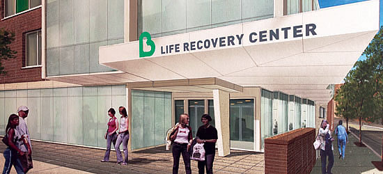 Main
		Entrance of new Life Recovery Center